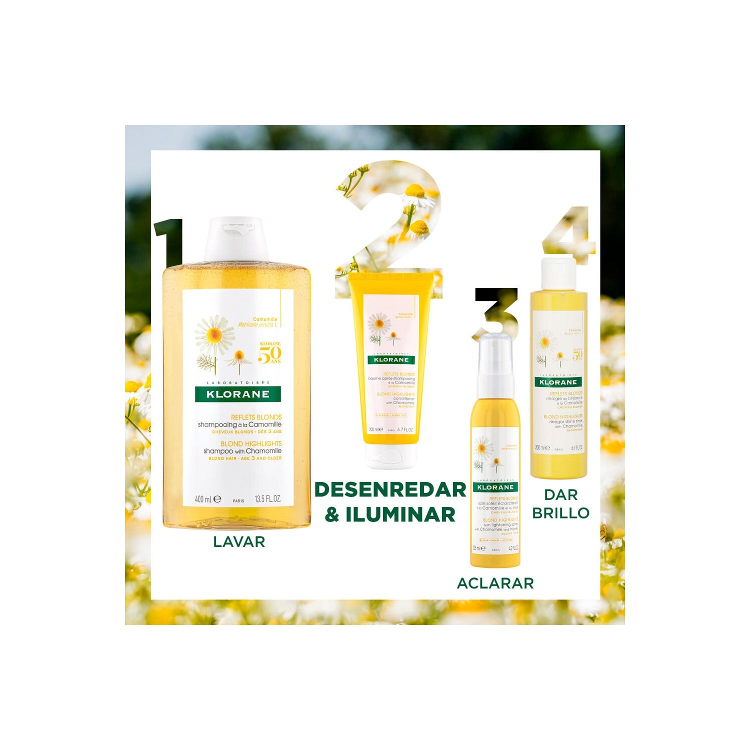 Klorane Acondicionador a la Camomila 200ml