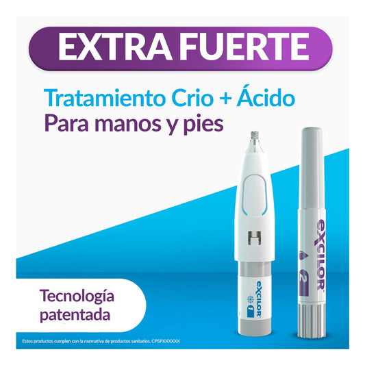 Excilor Verrugas Duo Power 10ml Crio + 1,5g Ácido