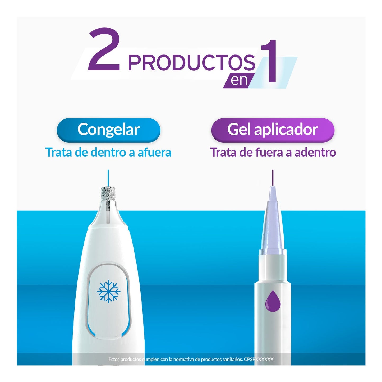 Excilor Verrugas Duo Power 10ml Crio + 1,5g Ácido