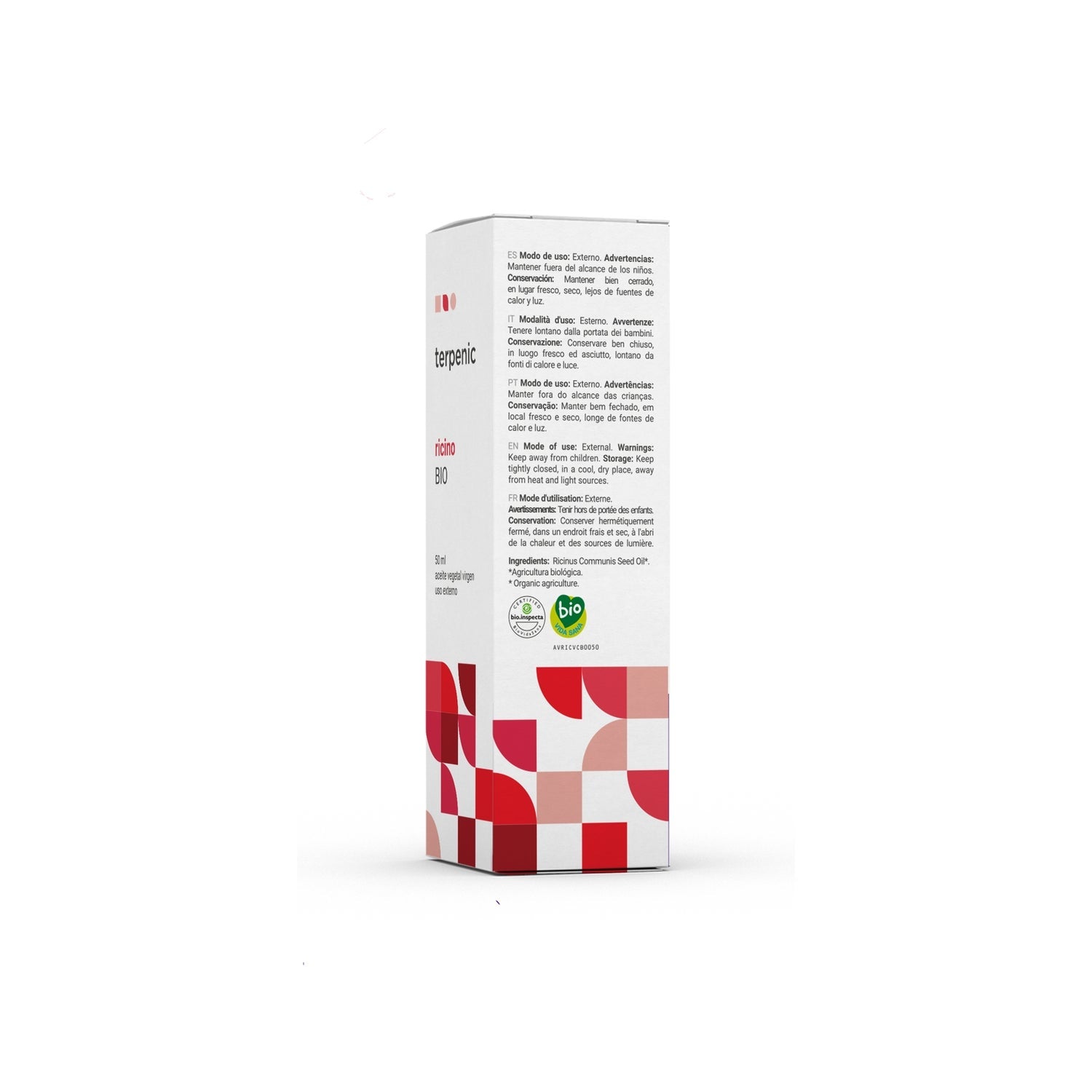 Terpenic Aceite Ricino Bio 60ml