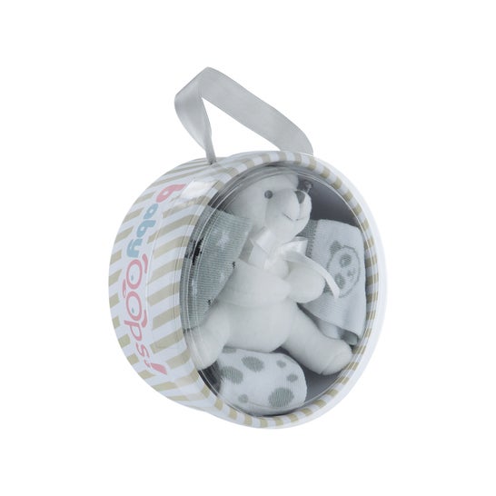 Babyoops Coff Chausset Ourson Blc
