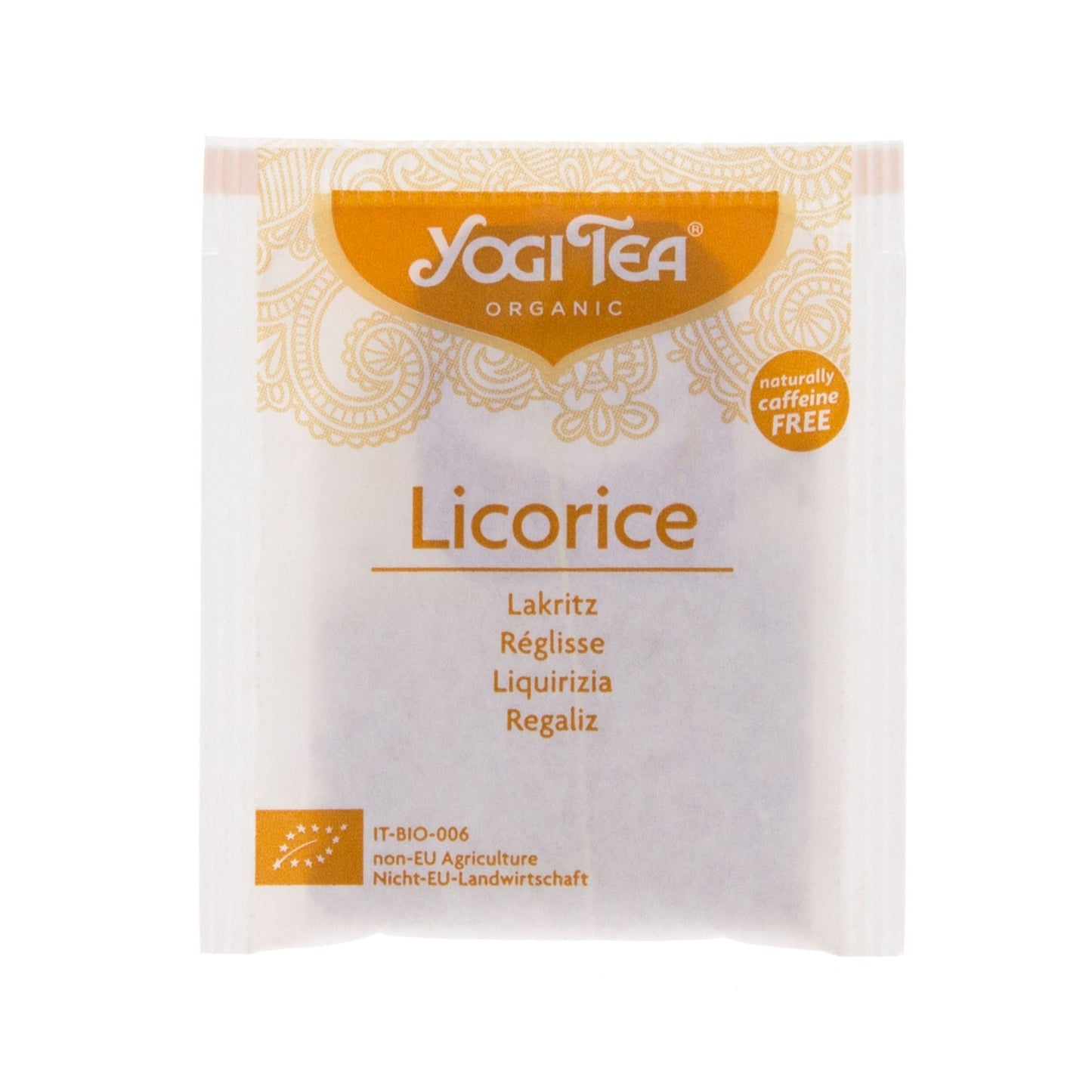 Yogi Tea Regaliz 17 bolsitas
