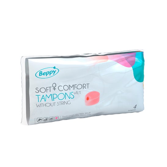 Beppy Tampones Secos Soft Comfort sin Tiras 4uds