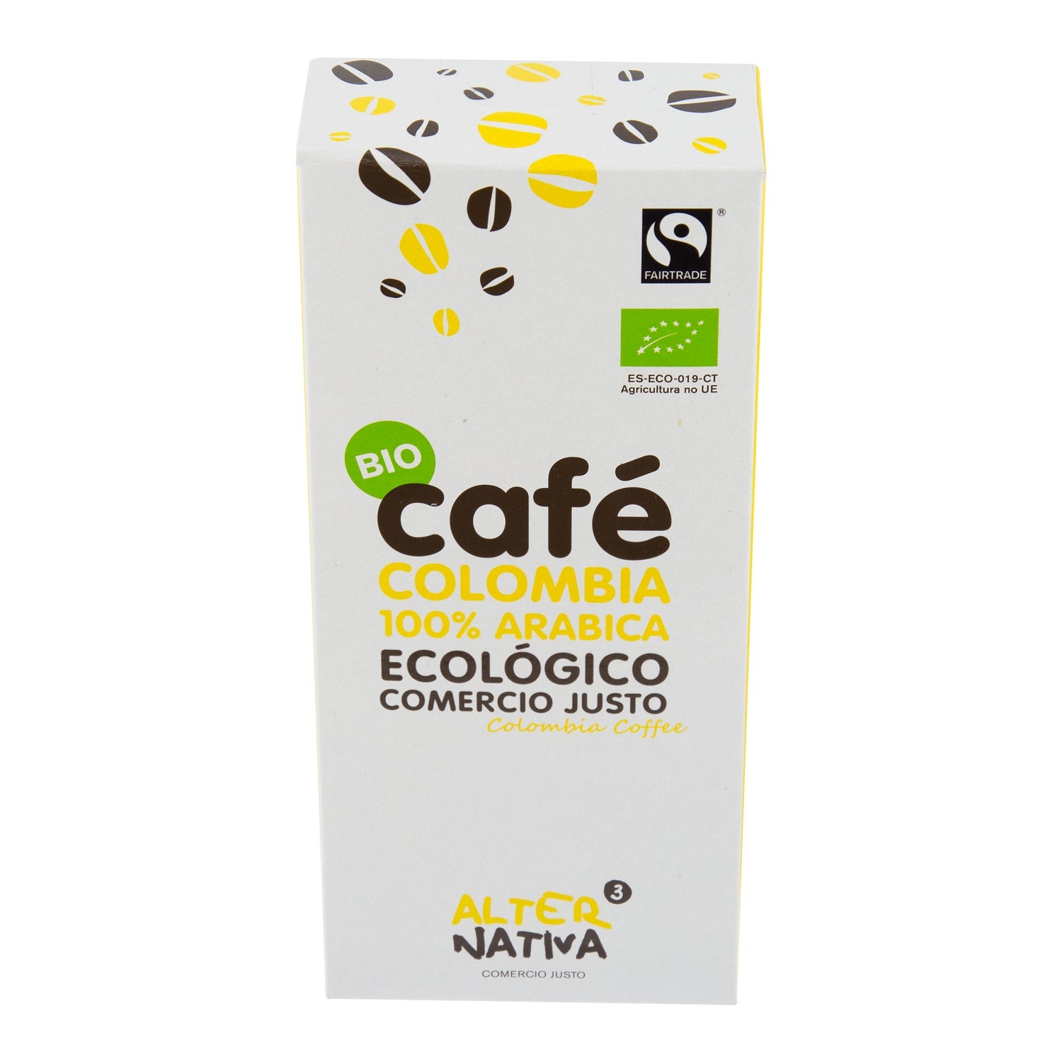 Alternativa3 Café Molido Colombia 100% Arábica 250g