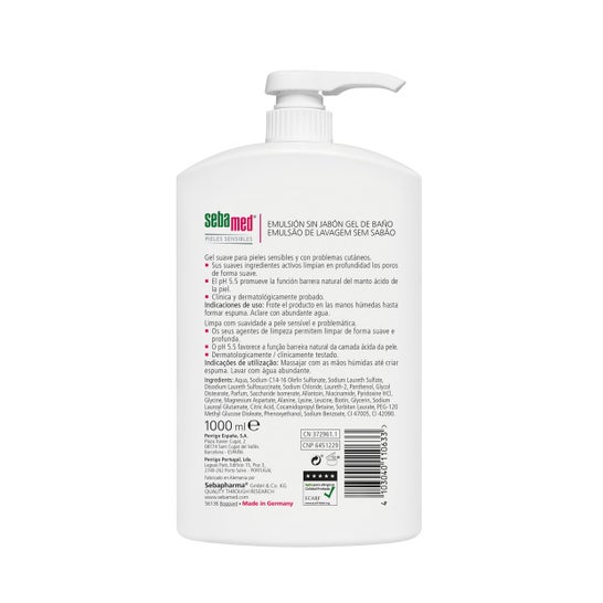 Sebamed Emulsión Sin Jabón 1000ml