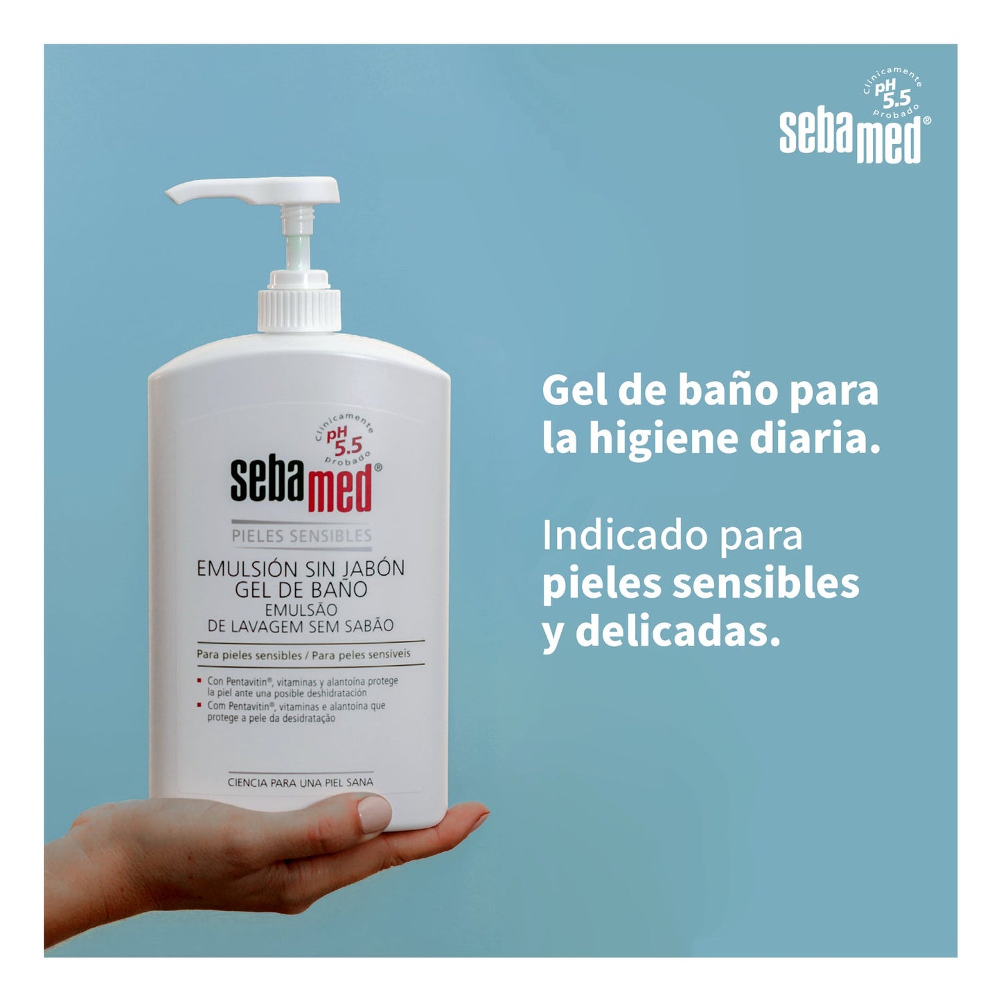 Sebamed Emulsión Sin Jabón 1000ml