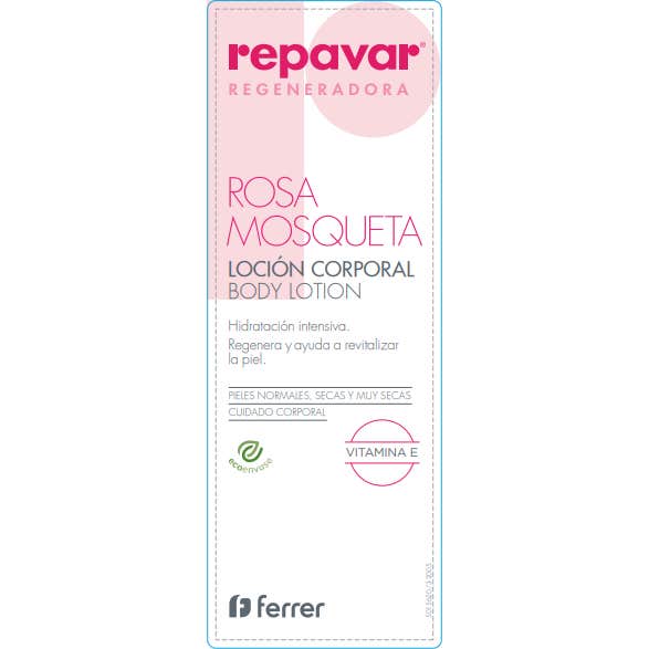 Repavar Regeneradora Rosa Mosqueta Loción Corporal 2x500ml