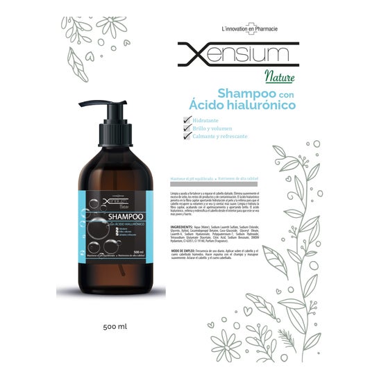 Xensium Nature Champú Ácido Hialurónico 500 ml