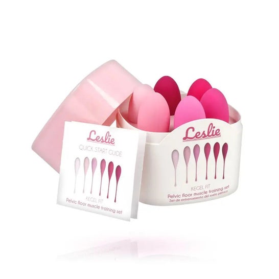Leslie Kegel Fit Entregador Suelo Pélvico 6 Unidades