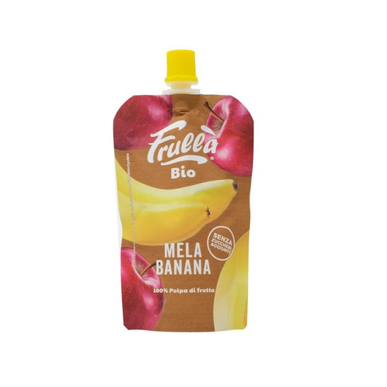 Frulla Pure Manzana y Platano Bio 100g