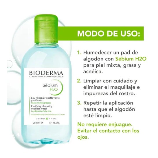 Bioderma Sébium H2O Agua Micelar 25 ml
