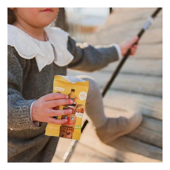 Smileat Triboo Snack Ecológico de Plátano y Manzana 25g