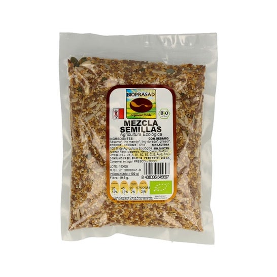Bioprasad Mezcla 7 Semillas Sin gluten Bio 250 g