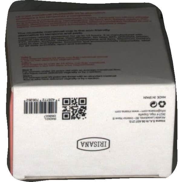 Irisana Iriscup Copa Menstrual T-L 2uds