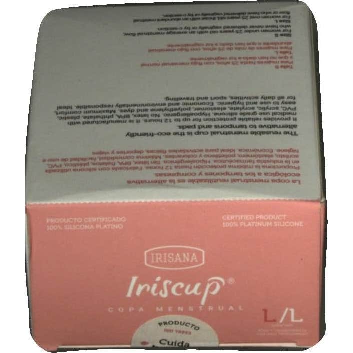 Irisana Iriscup Copa Menstrual T-L 2uds