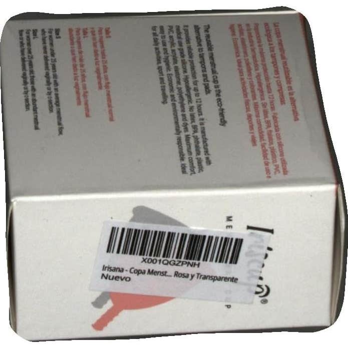 Irisana Iriscup Copa Menstrual T-L 2uds