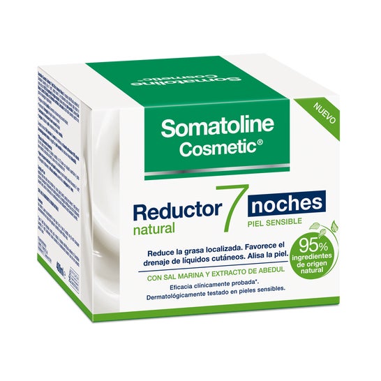 Somatoline Reductor 7 Noches Natural PIeles Sensibles 400ml