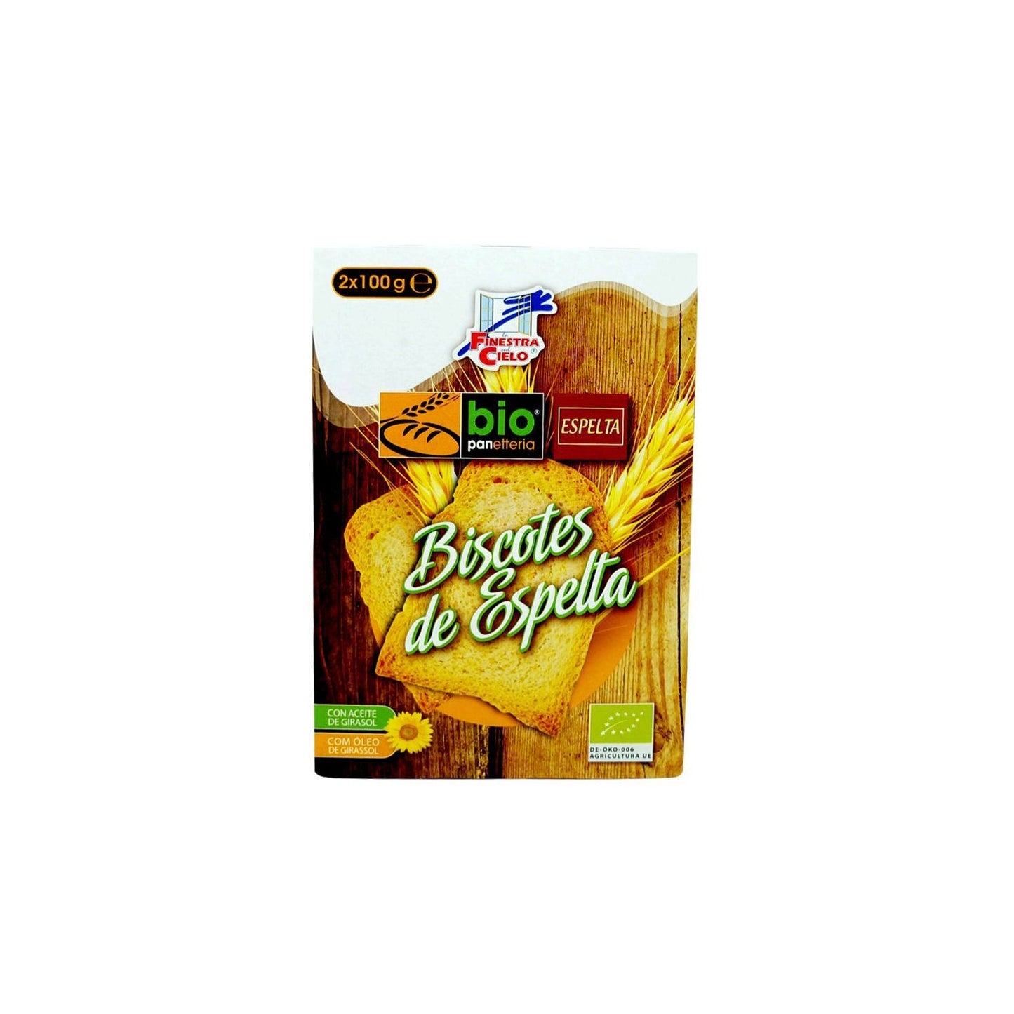 La Finestra Sul Cielo Biscotes Espelta Bio 220 g