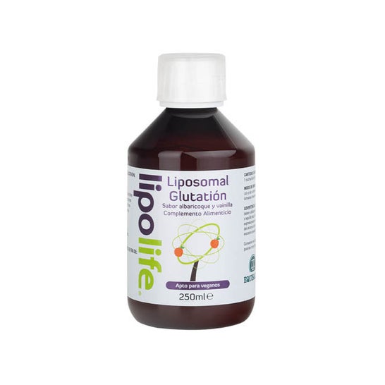 Equisalud Lipolife Liposomal glutatión Albaricoque y Vainilla 250 ml