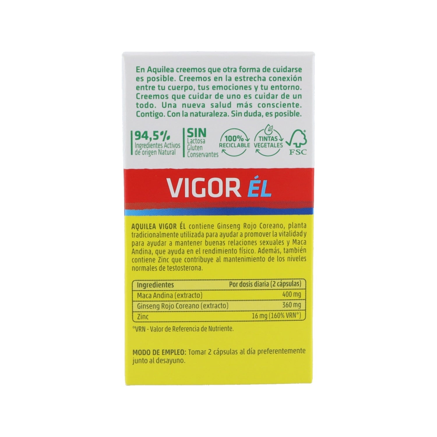 Aquilea Vigor Él 60caps
