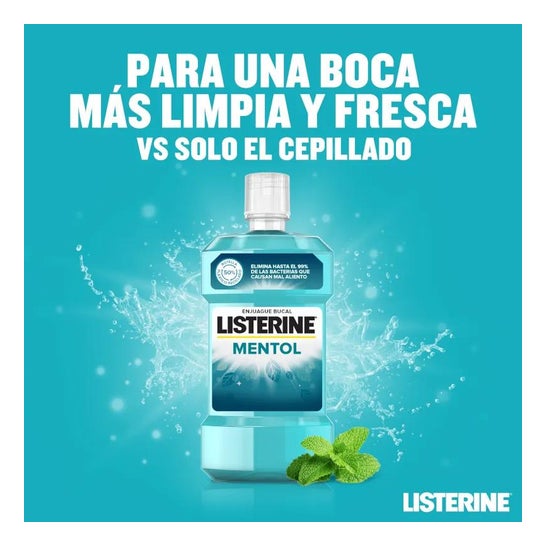 Listerine Enjuague Bucal Mentol 500+250ml