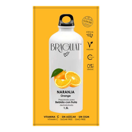 Bragulat Bebida Soluble Naranja 15 X9 g