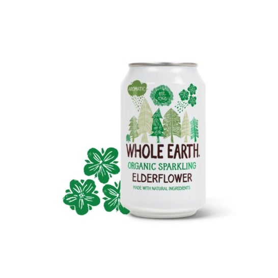 Whole Earth Refresco De Saúco Sin Azúcar 330 ml