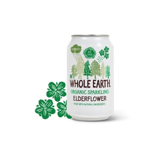 Whole Earth Refresco De Saúco Sin Azúcar 330 ml