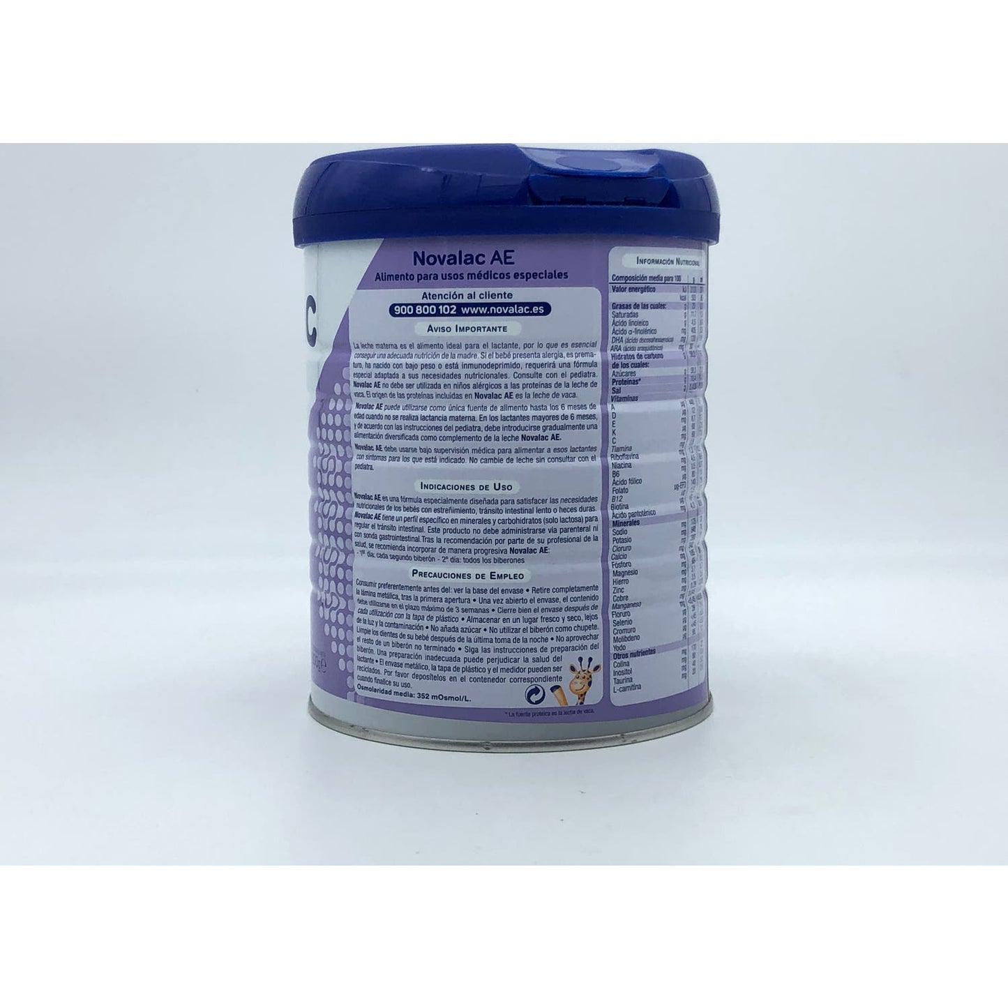 Novalac AE Anti Estreñimiento 0-36m 800g