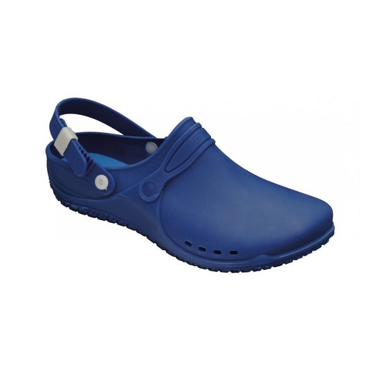 Scholl Clog Progress Zueco Azul Talla 37 1 Par