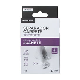 Farmalastic Separador Carrete con Protector Juanete TU 1 ud