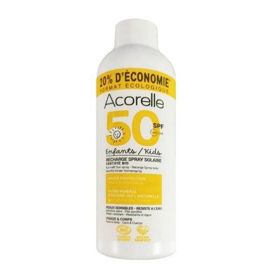 Acorelle Recarga Spray Solar Niños Spf50 150ml
