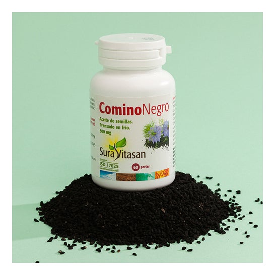Sura Vitasan Comino Negro 500mg 60 Perlas