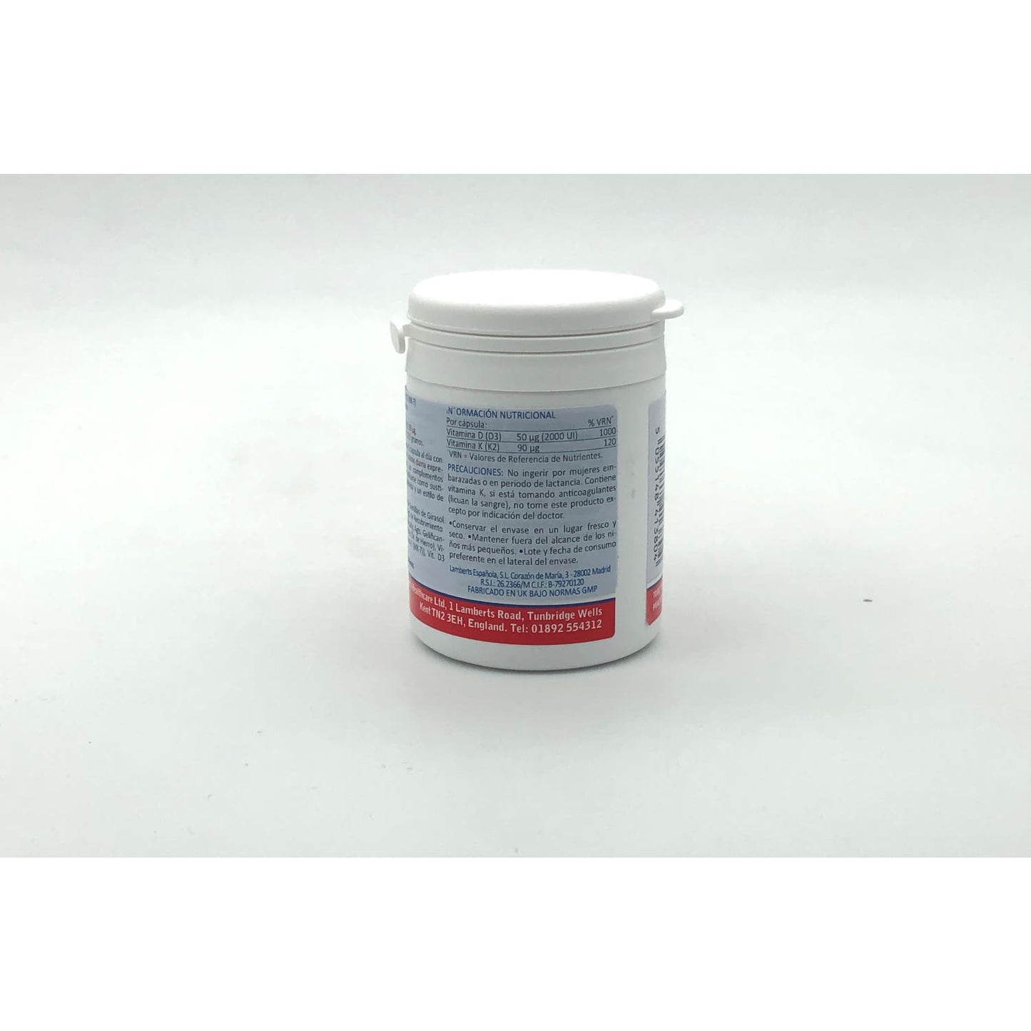 Lamberts Vitamina D3 2000Ui+K2 90mcg 90caps