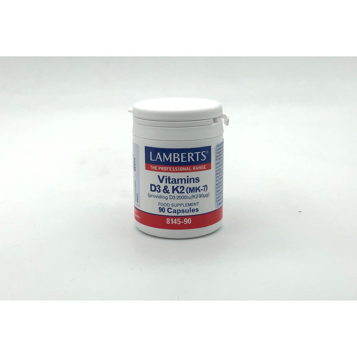 Lamberts Vitamina D3 2000Ui+K2 90mcg 90caps
