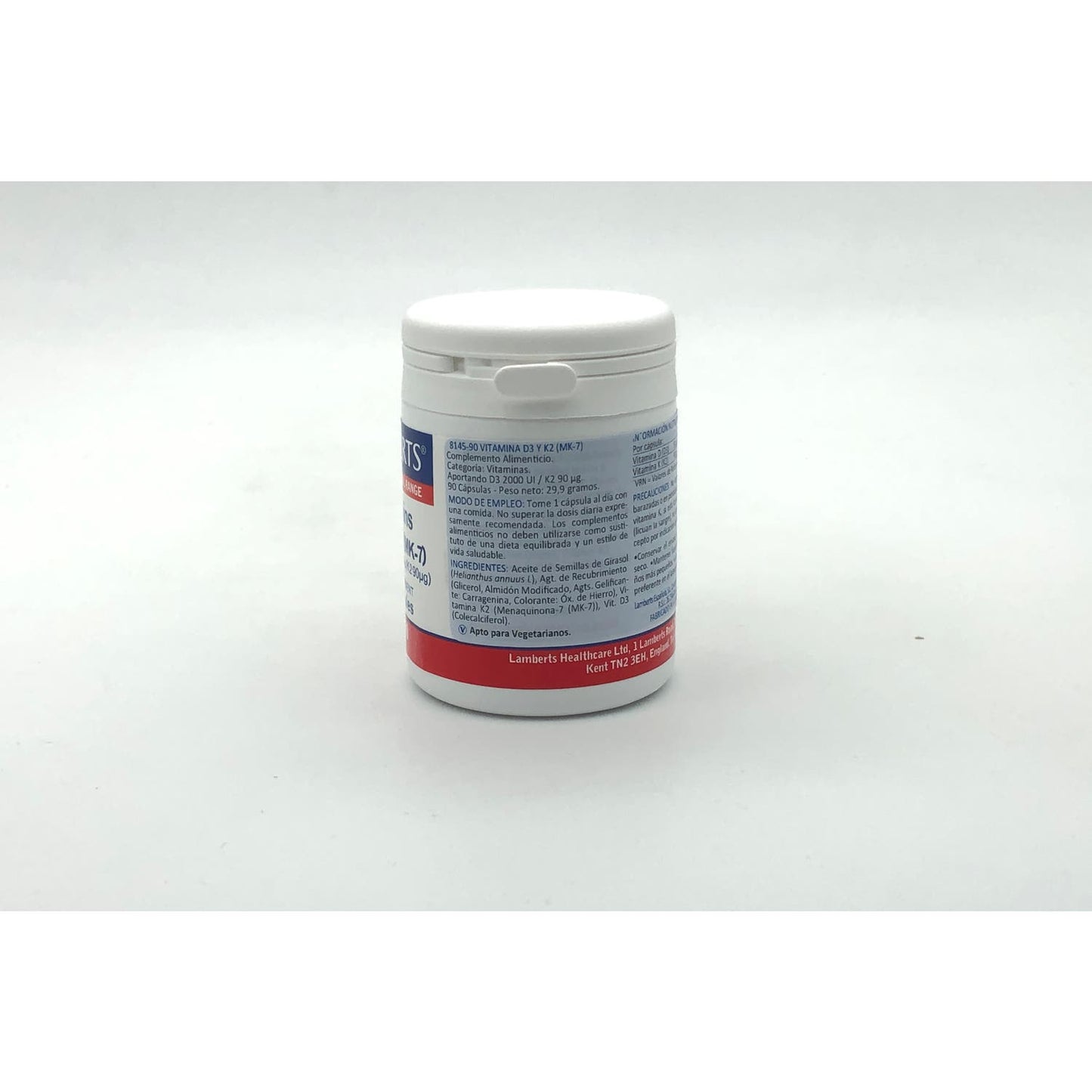 Lamberts Vitamina D3 2000Ui+K2 90mcg 90caps