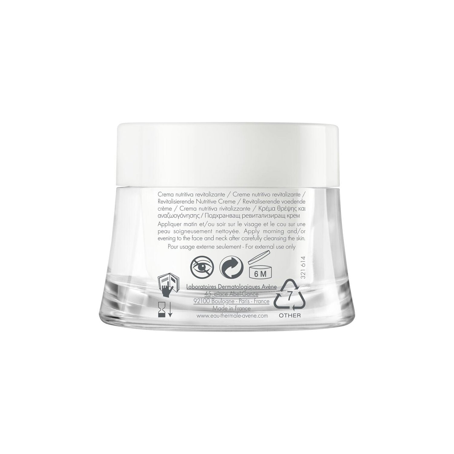 Avène Crema Nutritiva Revitalizante 50ml