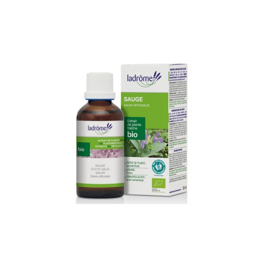 Ladrôme Extracto Vegetal Fresco de Salvia Orgánica 50ml