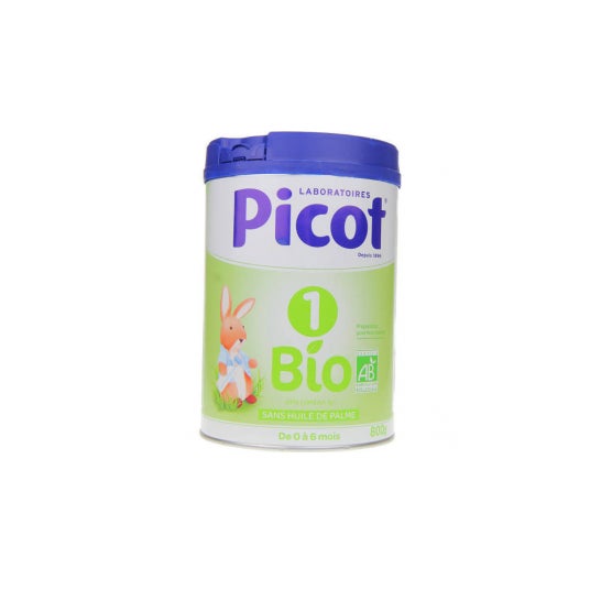 Leche infantil orgánica Picot 1 Edad 800g