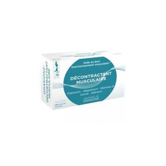 Eafit Granions relajante muscular 30 ampollas
