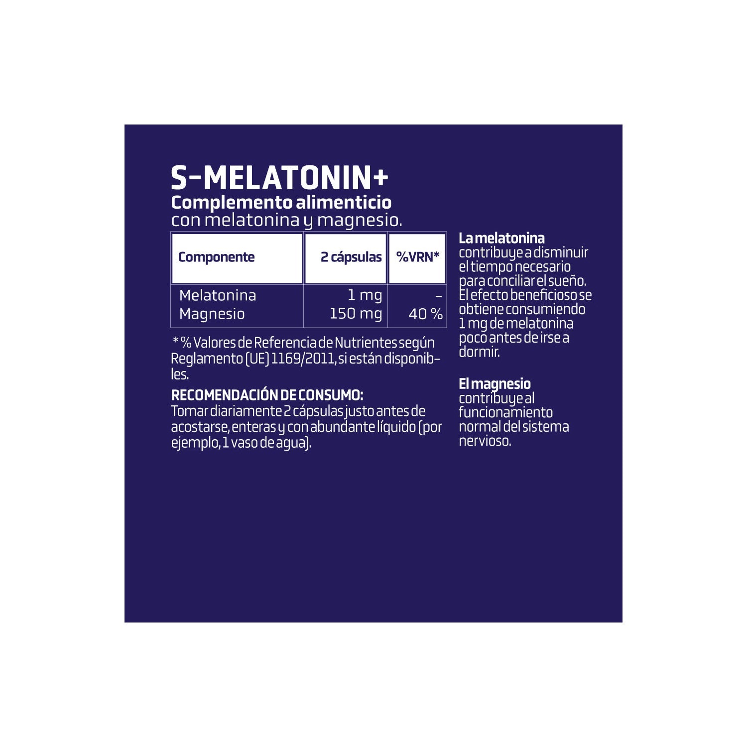 Splmnt S-Melatonin+ 60 caps