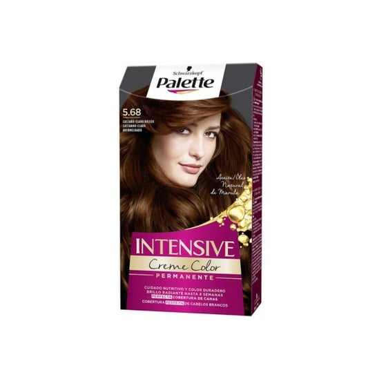 Schwarzkopf Palette Intensive N°568 Castaño Claro Rojizo 1ud
