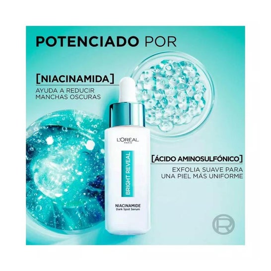 L'Oréal Bright Reveal Niacinamide Serum Dark Spots 30ml