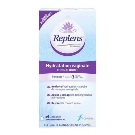 Replens Gel Vaginal Hidratación Lubricación 4uds