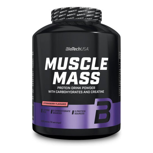 BioTech USA Muscle Mass Fresa 4000g