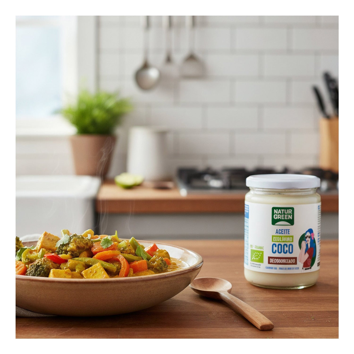 NaturGreen Grasa de Coco Desodorizada Bio 400 g