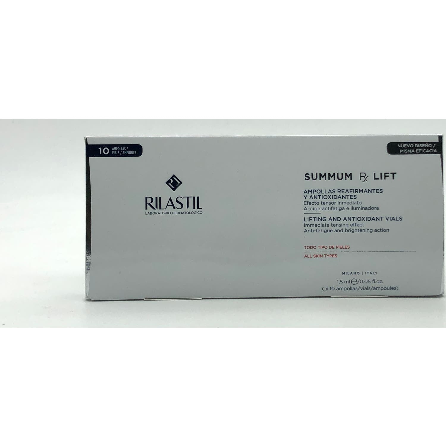 Rilastil Summum RX Lift Reafirmante y Antioxidante 10 ampollas