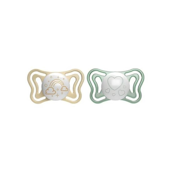 Chicco Kit Chupete Physioforma Micro Light 2-6 M 1 ud