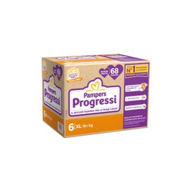 Pampers Progressi XL Talla 6 +16kg 68uds