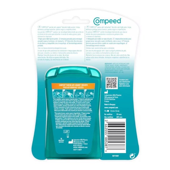 Compeed Parche Anti-granos Discreto 15uds